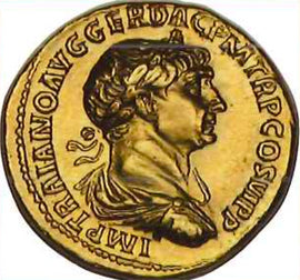 コラム-コインで語る古代史 第4章7ローマ帝国・13代目トラヤヌス帝の貨幣-UNIVERSAL COIN